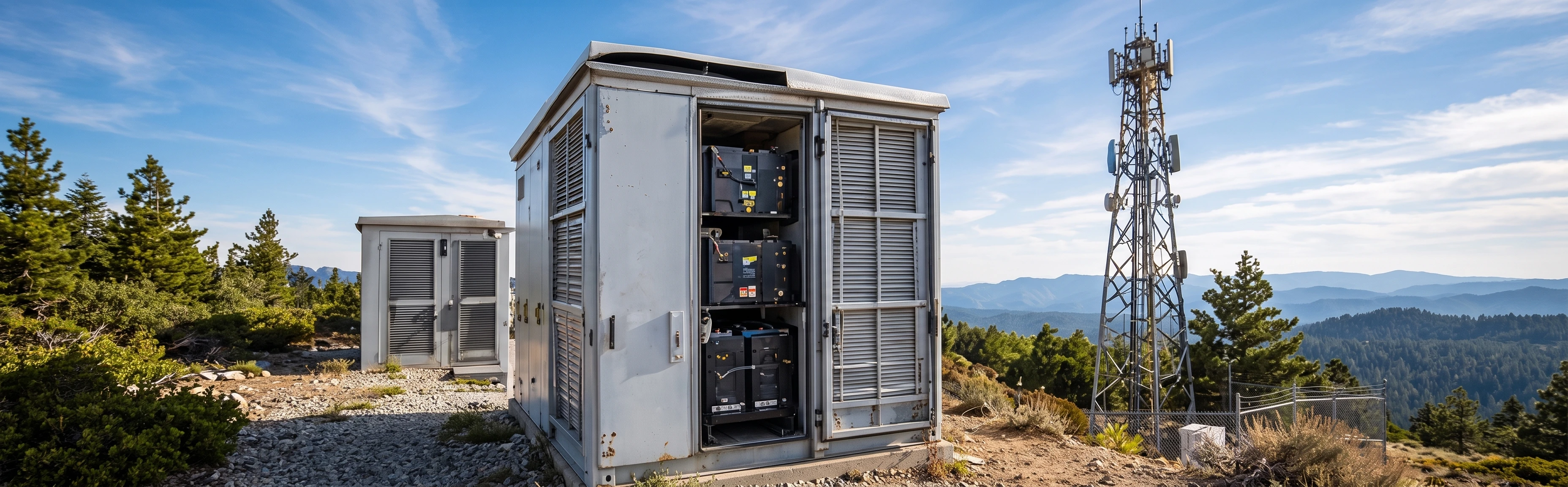 Armoires d'alimentation pour télécoms